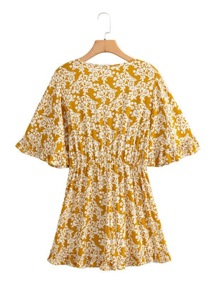 Women's Deep V-neck Bohemian Beach Romper | S-L | Various Colours