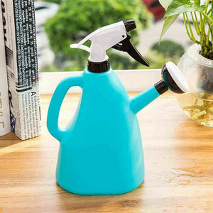 Plastic Watering Can | Dual Purposed | Spray Or Pour