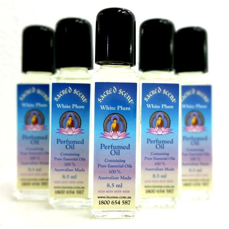 Sacred Scent Perfumed Oil White Plum