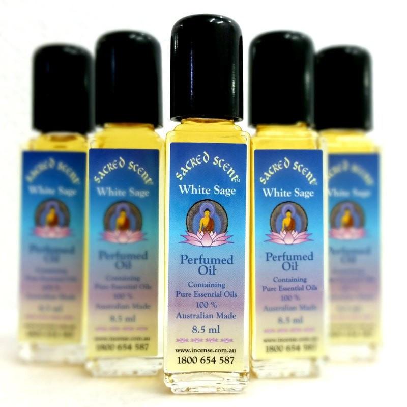 Sacred Scent Perfumed Oil White Sage