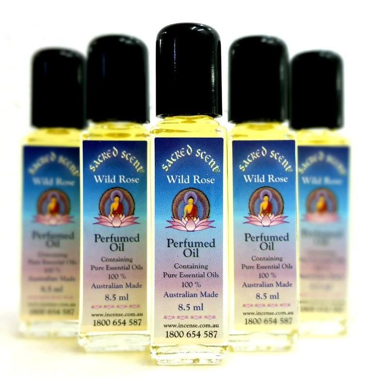 Sacred Scent Perfumed Oil Wild Rose