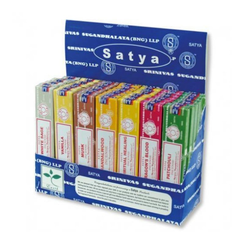 Satya Incense - Mixed Variety - 42 boxes