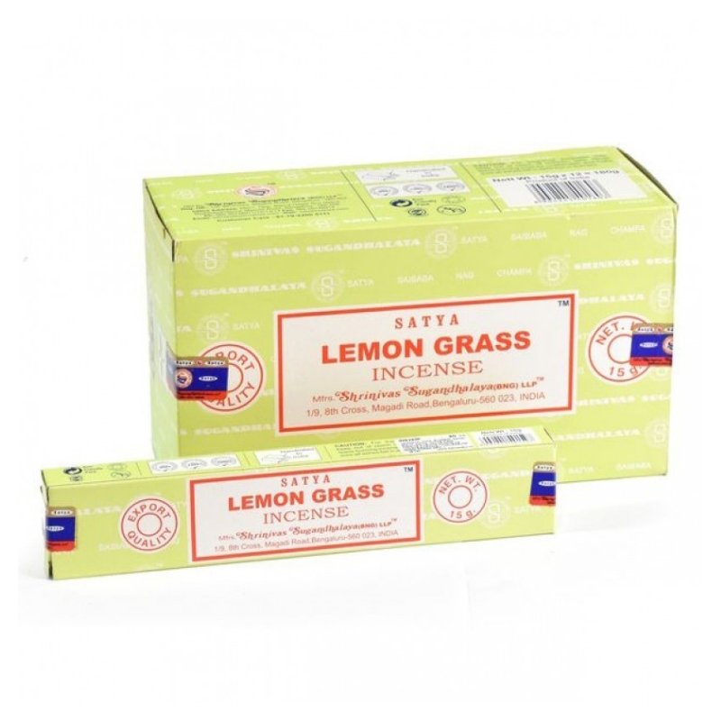 Satya Lemongrass Incense Sticks - 180 Grams