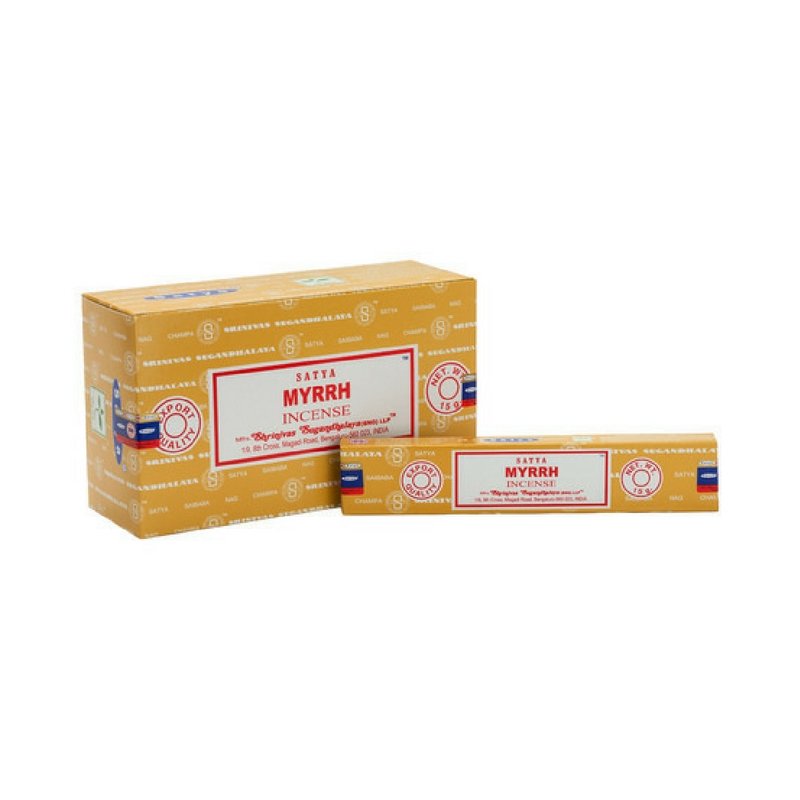 Satya Myrrh Incense Sticks - 180 Grams