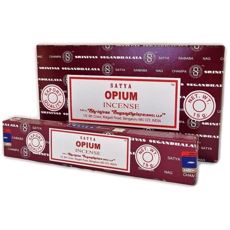 Satya Opium Incense Sticks - 180 Grams