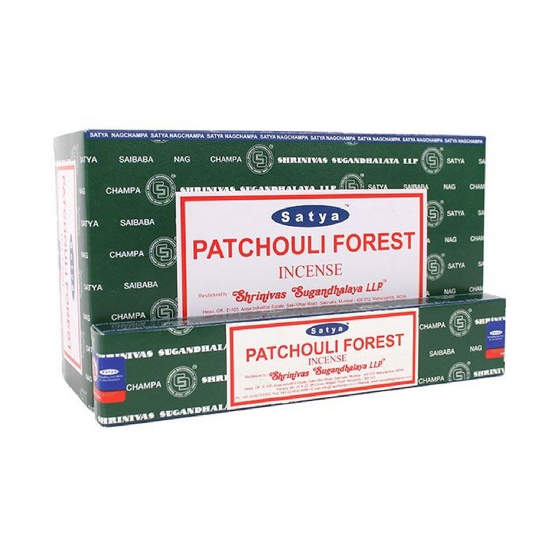 Satya Patchouli Forest Incense Sticks - 180 Grams