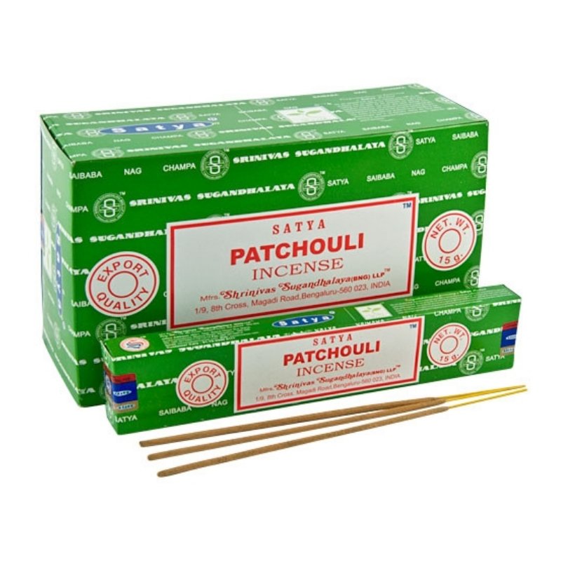 Satya Patchouli Incense Sticks - 180 Grams