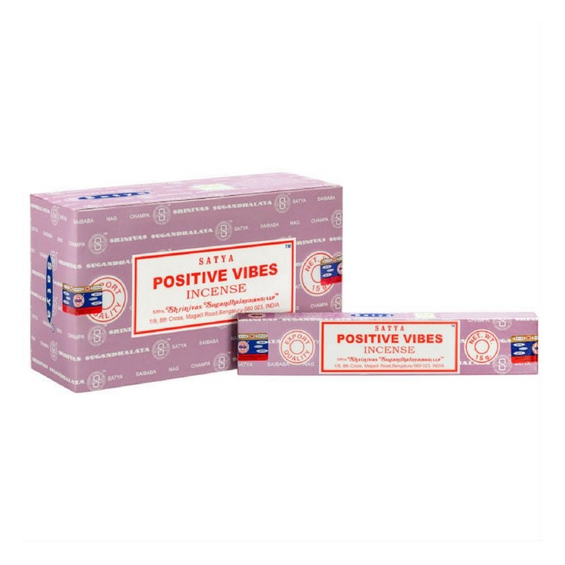 Satya Positive Vibes Incense Sticks - 180 Grams