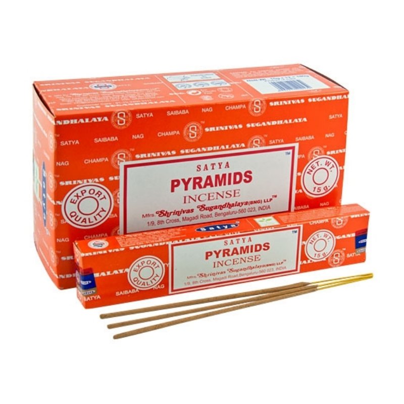 Satya Pyramids Incense Sticks - 180 Grams