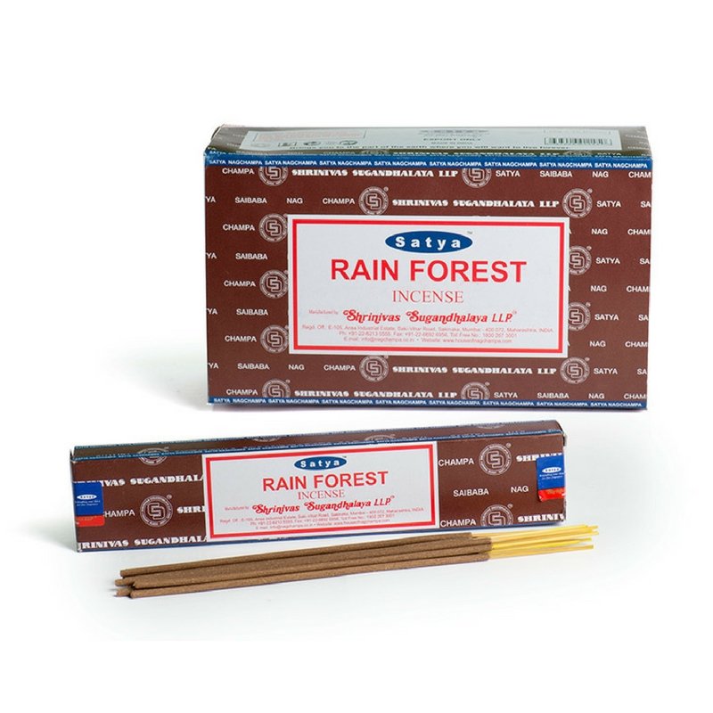 Satya Rain Forest Incense Sticks - 180 Grams