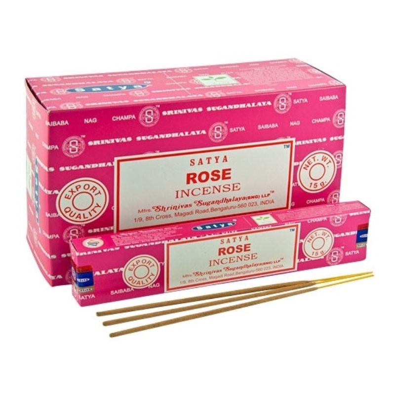 Satya Rose Incense Sticks - 180 Grams