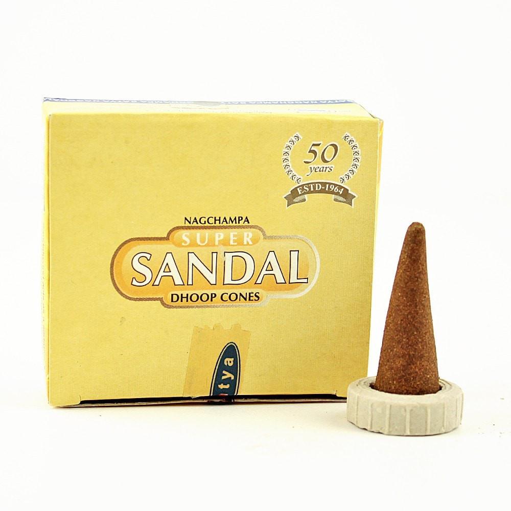 Satya Super Sandal Incense Cones