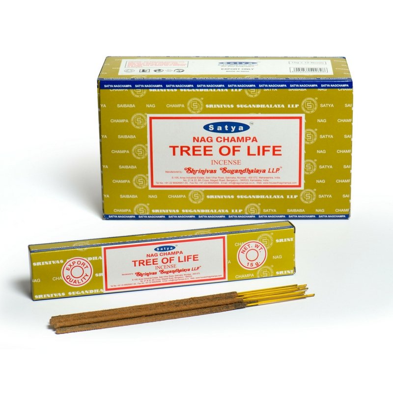 Satya Tree Of Life Incense Sticks - 180 Grams
