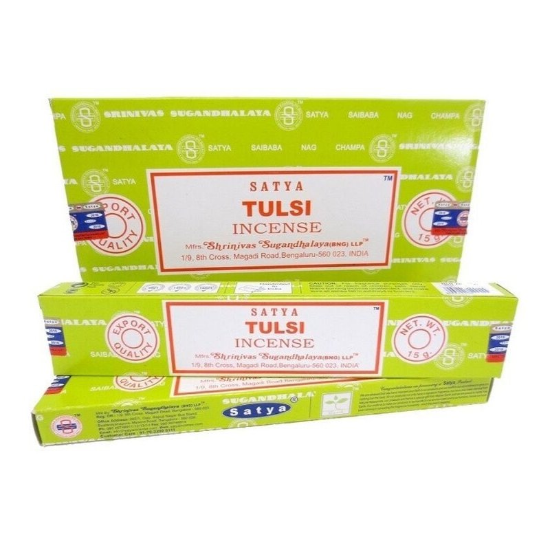 Satya Tulsi Incense Sticks - 180 Grams