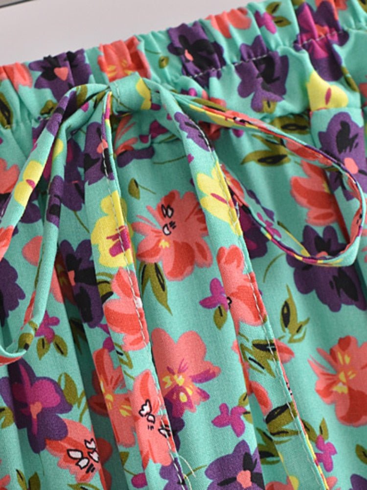 Cute Hippie Chic Long Maxi Bohemian Skirt | High Waisted | S-XL