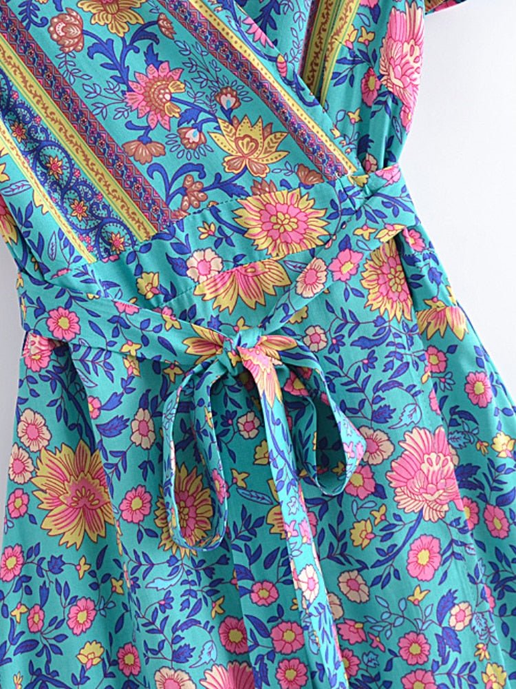 New Bohemian Beach Dress | Cotton Rayon | Various Colours | S-XL