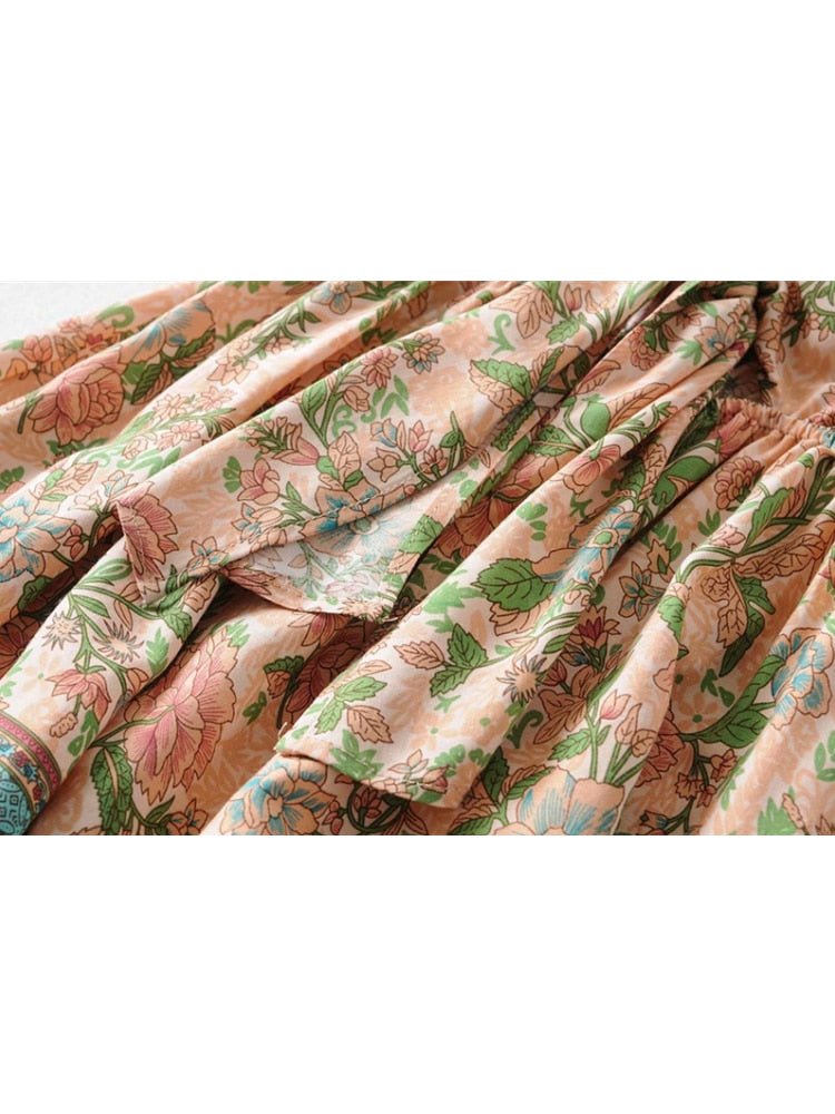 Beautiful Summer Bohemian Mini Dress | S-L