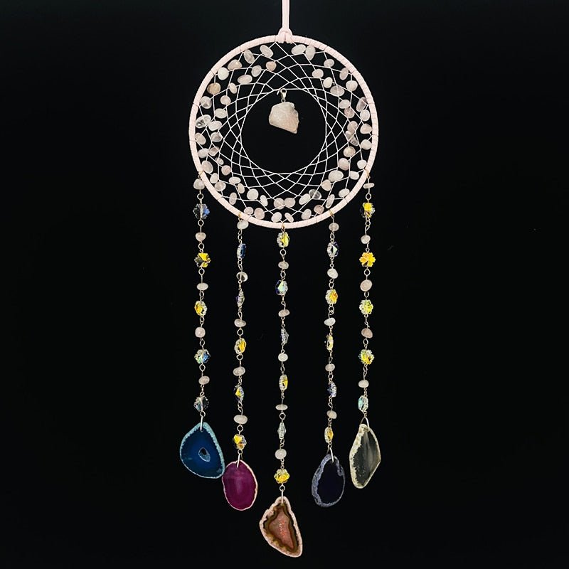 Multi-Coloured Dream Catcher With Agnate
