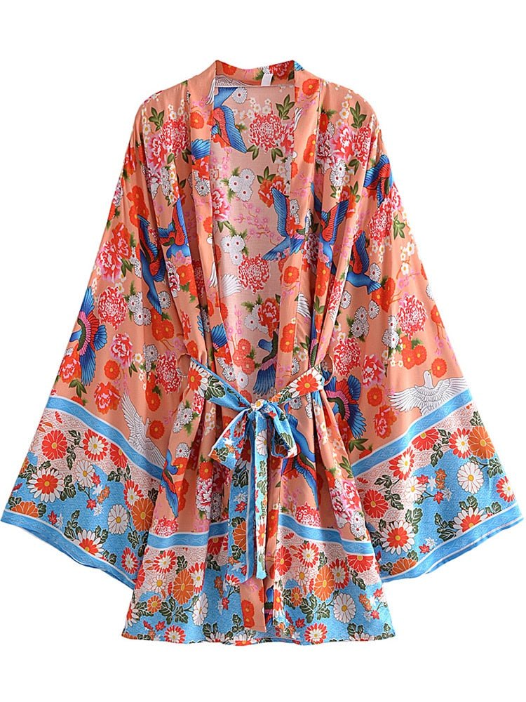 Bohemian Kimono Dresses | Various Colours | S-L