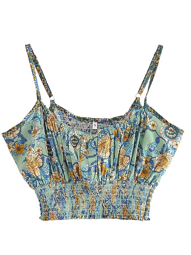 Women' 60's Child Two Piece Suit | Strapless Top + Bohemian Loose Pants | S-L