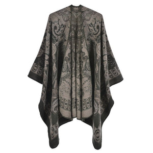 Tribal Styled Knitted Women's Poncho | Various Colours | Free Size