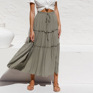 Women's Vintage Festival Styled Boho Summer Skirt | 3 Colours | S-XL