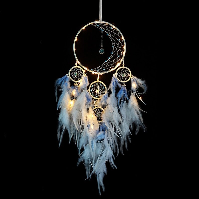 Tradtional Indian Dream Catchers | Various Colours | 65cm Length