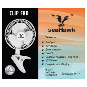 Sea-Hawk Grow Tent Clip Fan