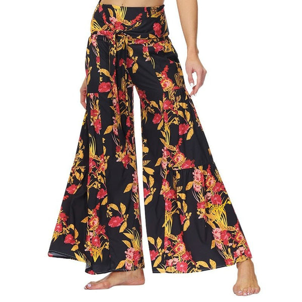 Women's Meditation Styled Hippie Harem High Waisted Zumba Pants