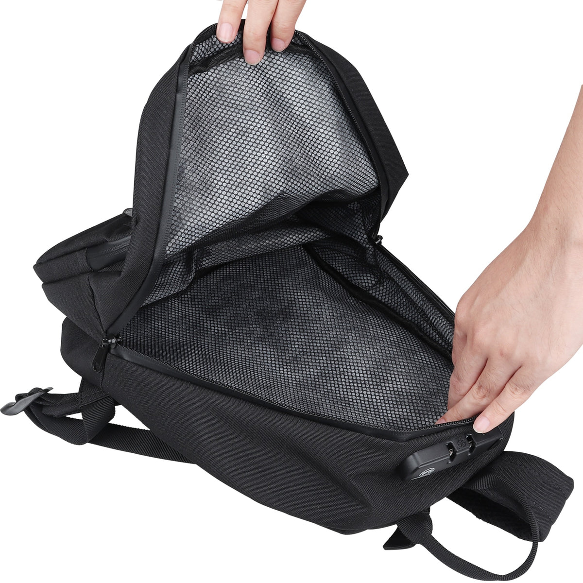 Mini Smell Proof Backpack With Lock | Various Colours