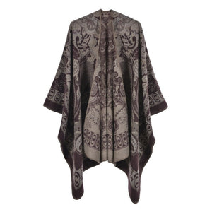 Tribal Styled Knitted Women's Poncho | Various Colours | Free Size