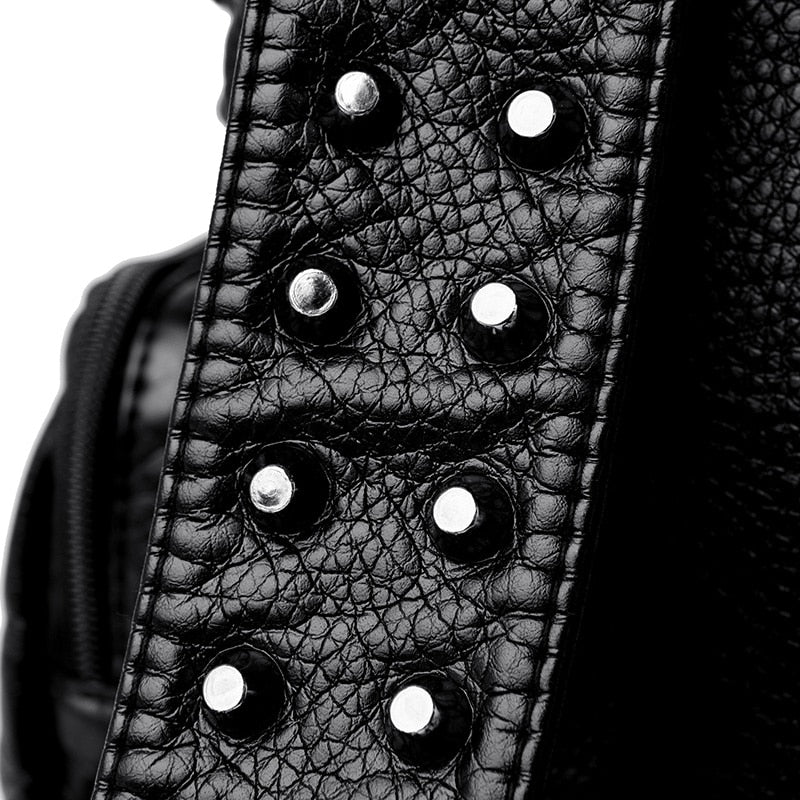 Women Soft Leather Daypack Mochilas Anti-theft Travel Bag - Various Colours