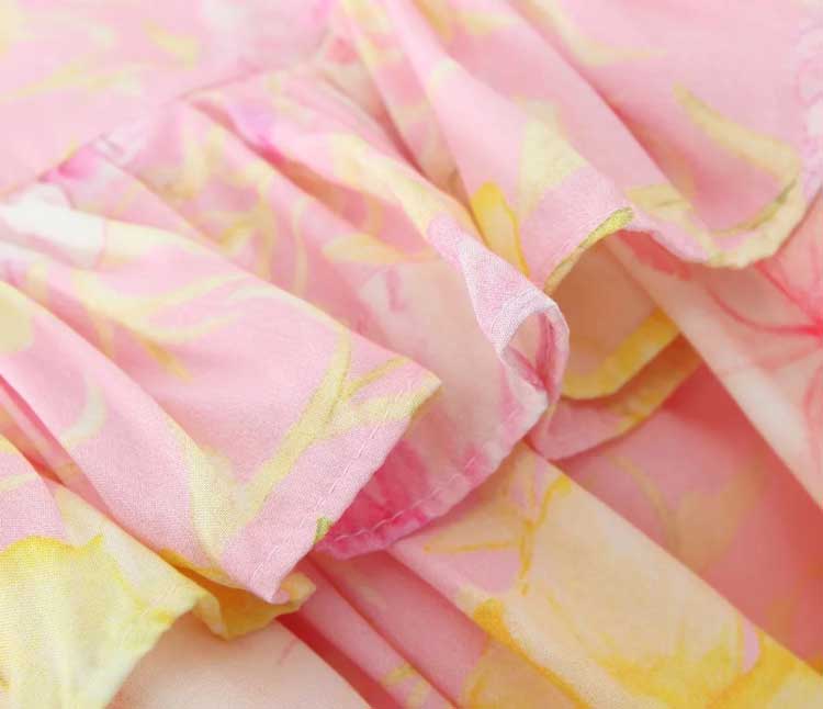 Hippie Summer Dress | 60's Flower Child Slim Fit | S-L