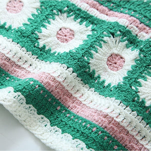 Bohemian Beach Crop Top | Knitted Cotton | Various Colours | Free Size