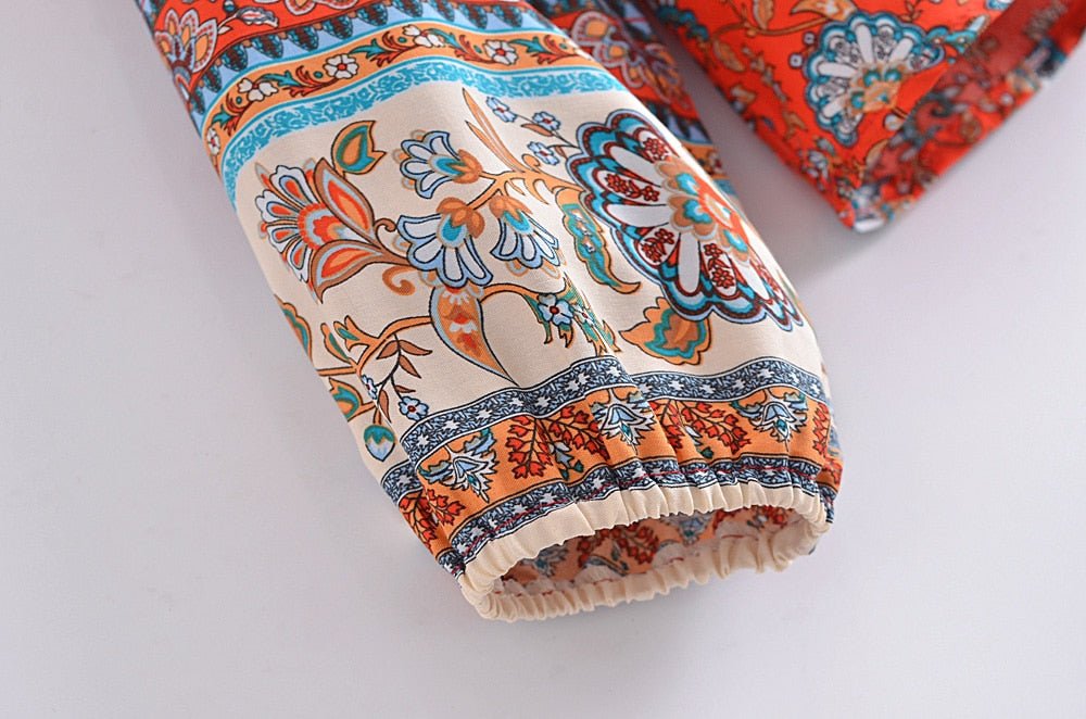 Women's Hippie & Bohemian Styled Loose Bouse | S-L | Two Colours