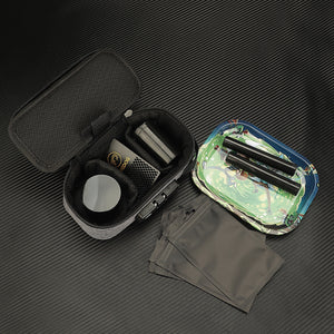 Smell Proof Bag With Combination Lock + Accessories