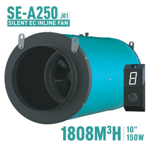 Sigilventus Silent EC Mixed Flow Inline Fan - 250mm