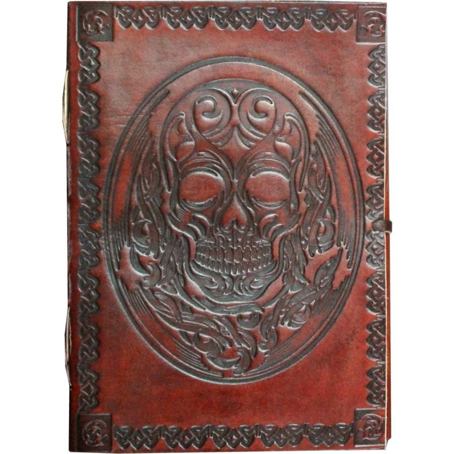 Skull Leather Journal