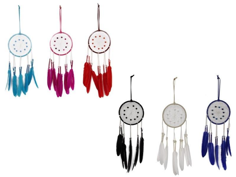 Small Multi Coloured Dream Catchers