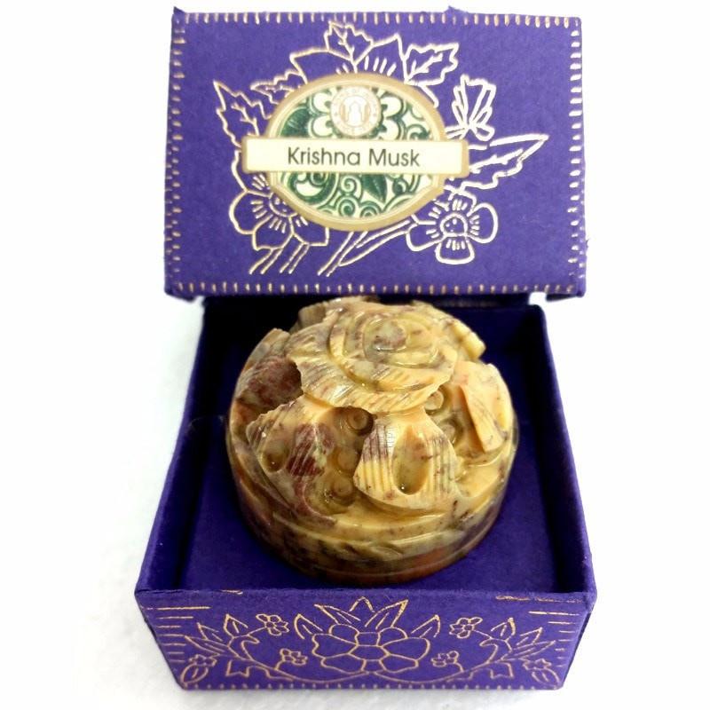 Song Of India Solid Perfume - Krishna Musk