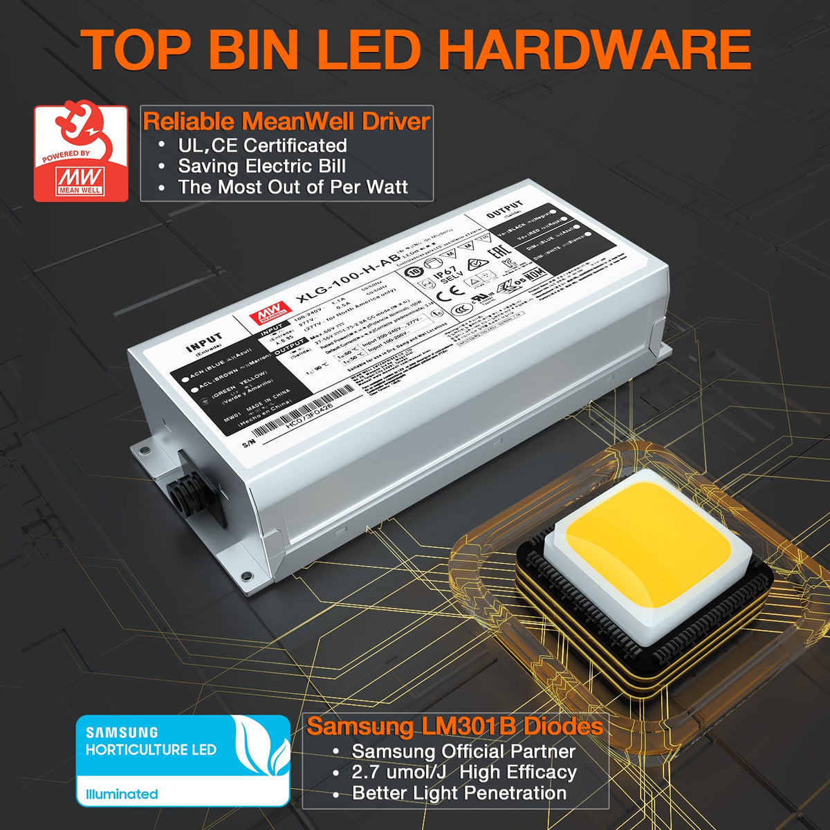 Spider Farmer LED Grow Light - SF1000