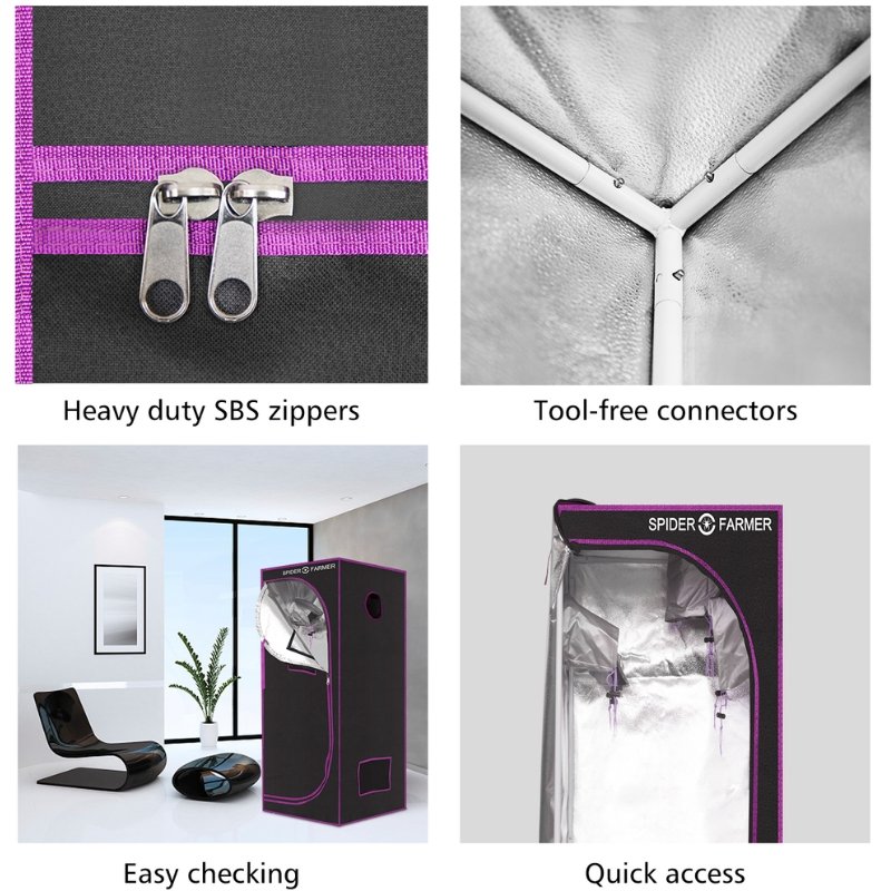 Spider Farmer SF1000 LED Grow Light Kit