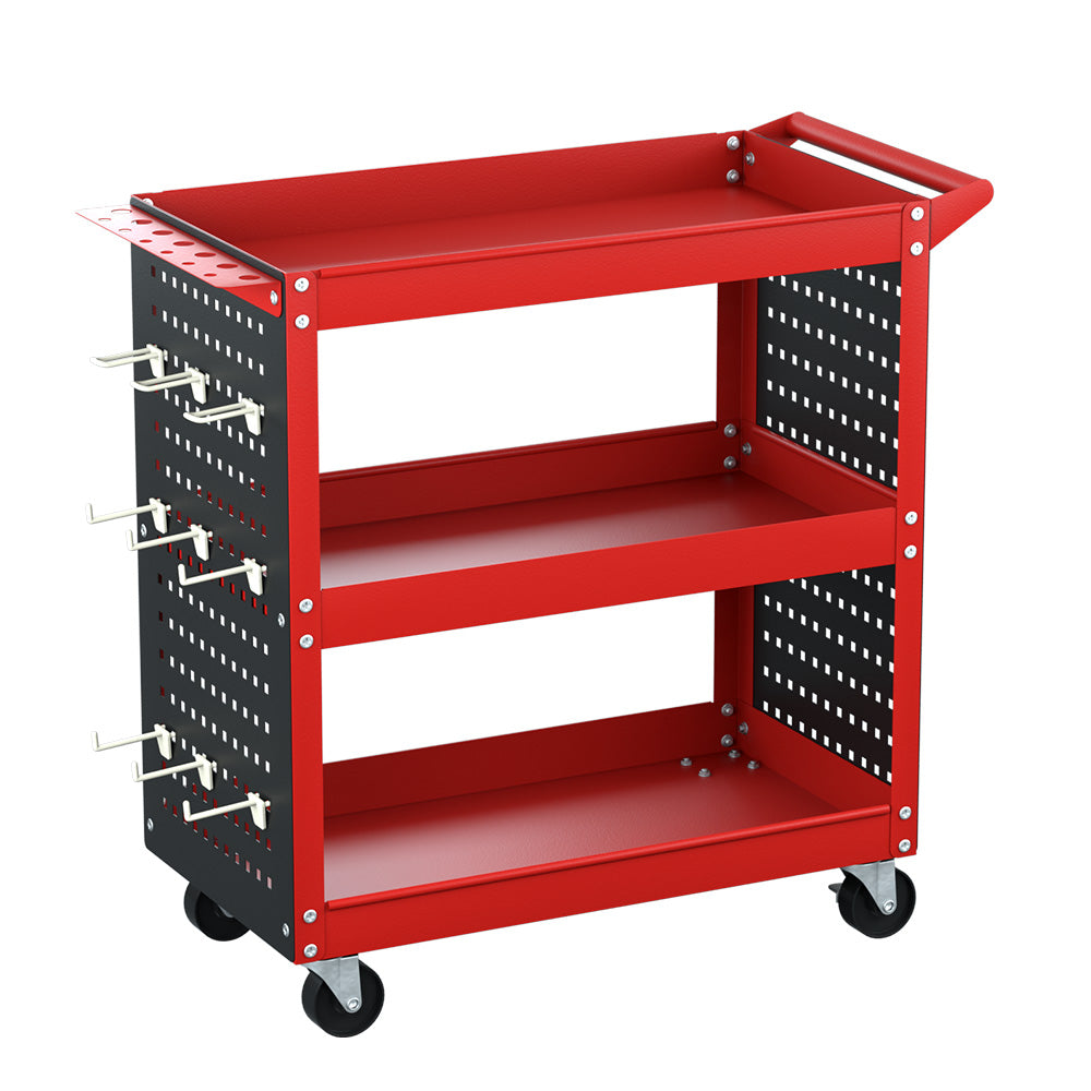 Giantz 3-Tier Tool Cart Trolley - Workshop Organizer 150kg | Efficient Tool Storage
