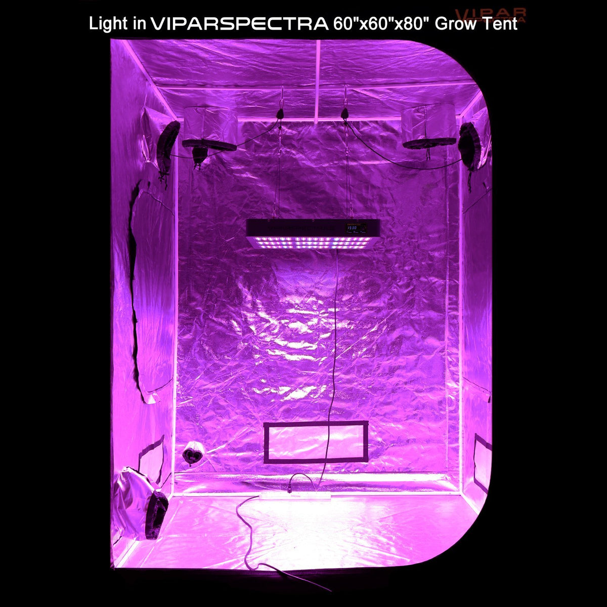 Viparspectra 1350 Watt Dimmable LED Grow Light With Timer Control