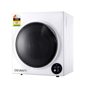 5kg Tumble Dryer | Fully Auto Wall Mount | White
