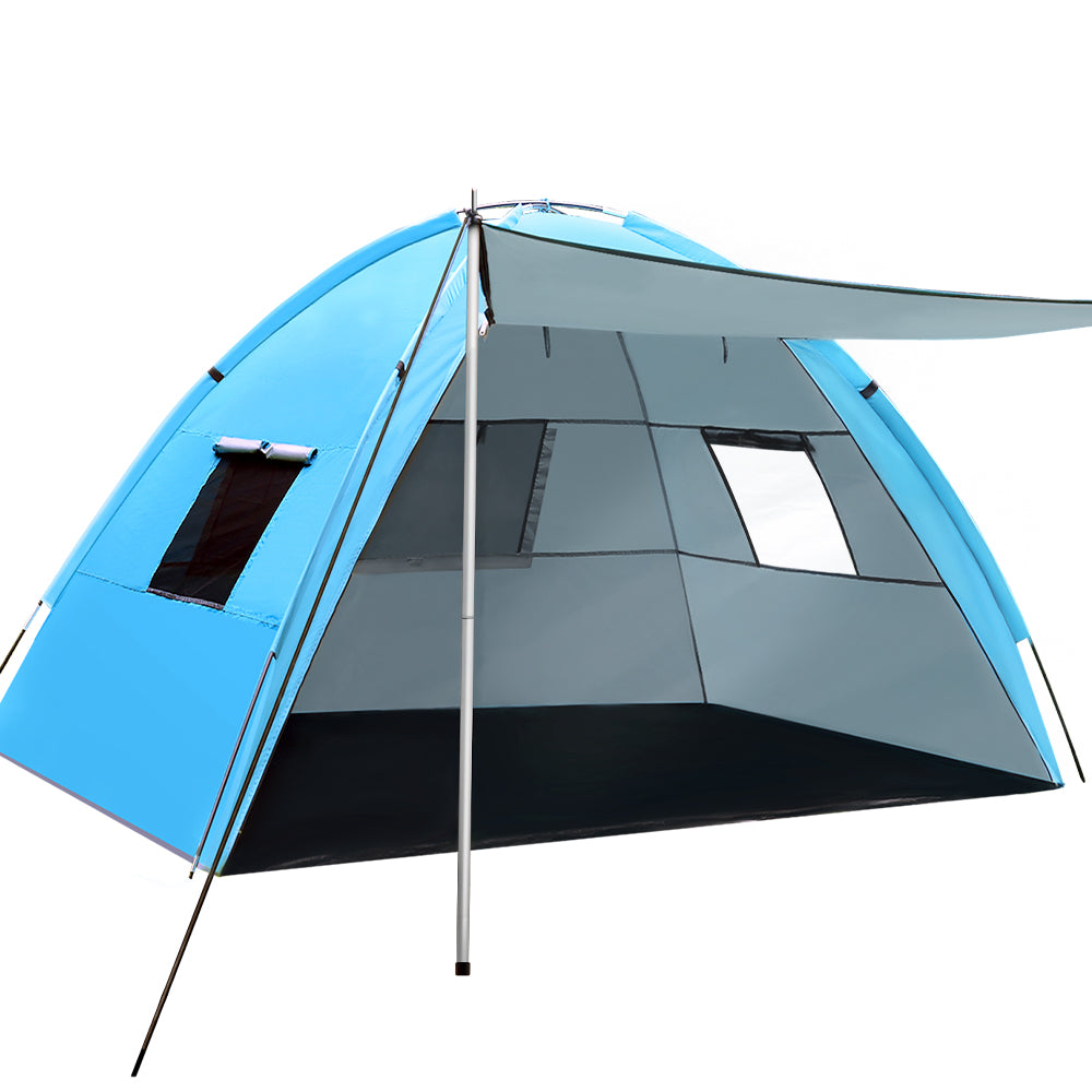 Weisshorn Camping Tent - Beach Tents Sun Shade Shelter | 2-4 Person