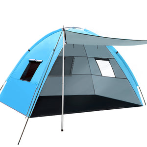 Weisshorn Camping Tent - Beach Tents Sun Shade Shelter | 2-4 Person