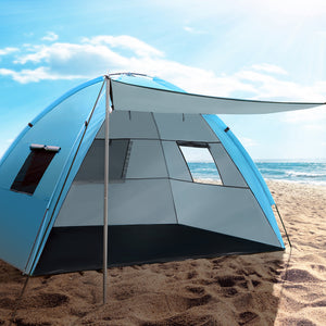 Weisshorn Camping Tent - Beach Tents Sun Shade Shelter | 2-4 Person