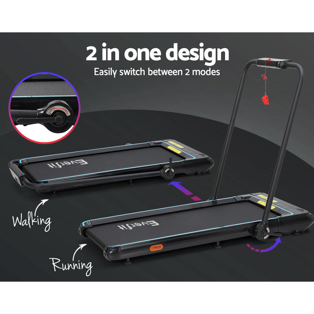 Everfit Electric Treadmill Walking Pad with Remote Control