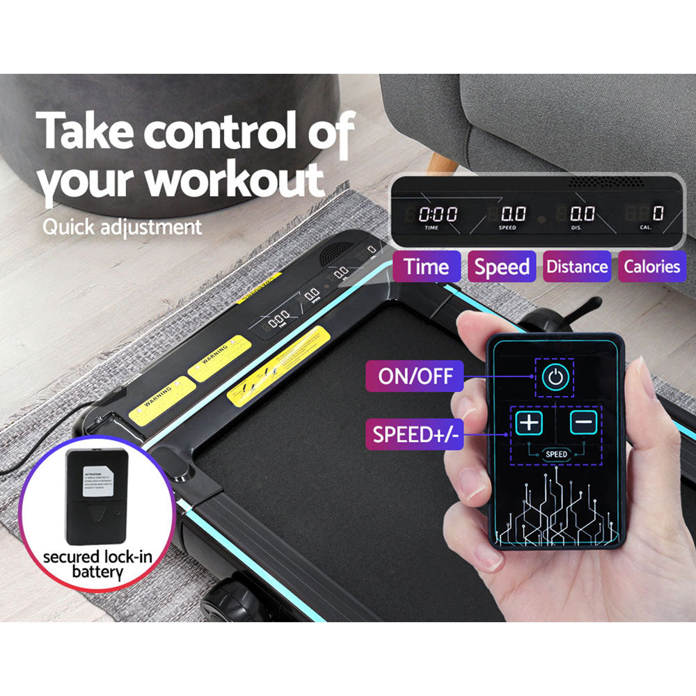 Everfit Electric Treadmill Walking Pad with Remote Control